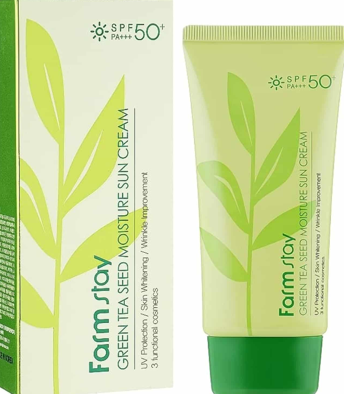 FARM STAY GREEN TEA MOISTURE SUN SCREEN