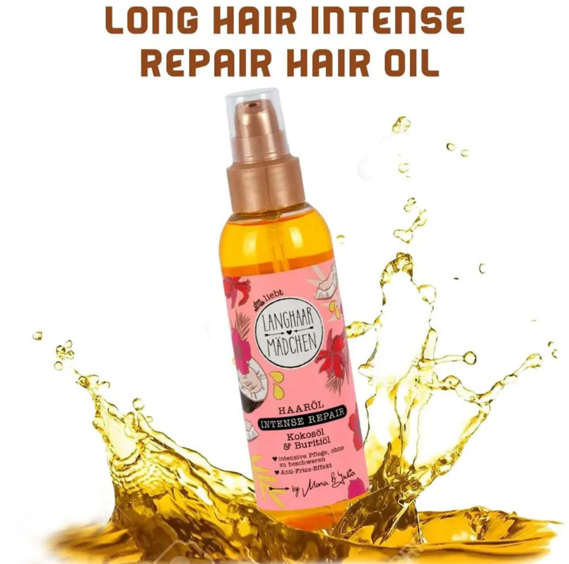 Langhaar Madchen Intense Repair Hair Oil