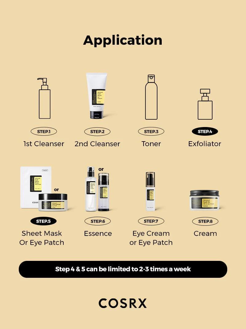 COSRX ALL ABOUT SNAIL KIT 4-step