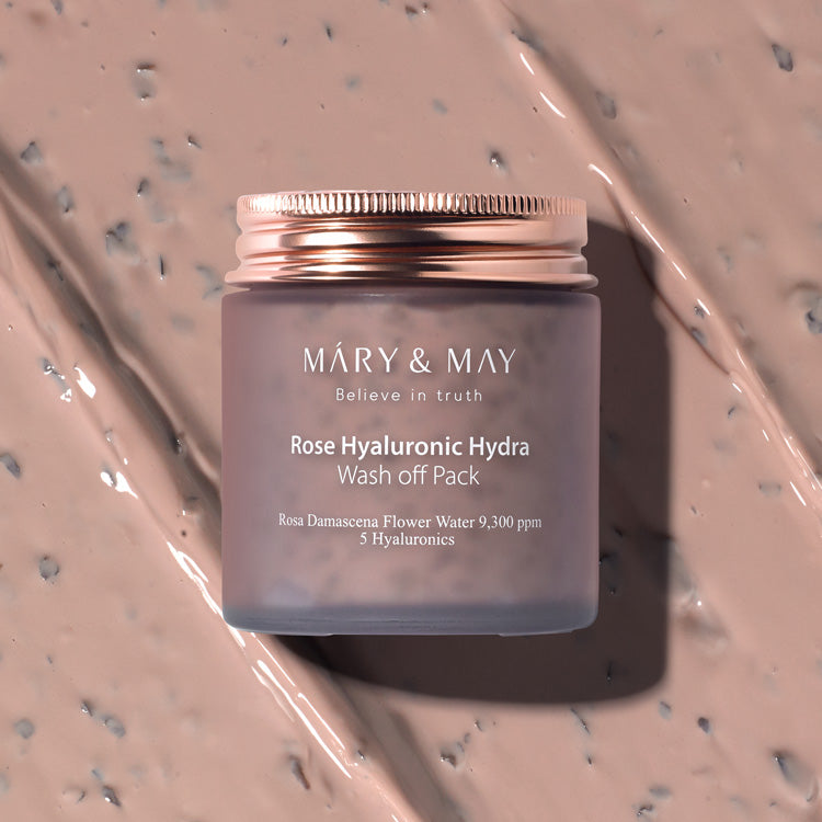 Mary&May Vegan Rose Hyaluronic Hydra Wash off Pack 125g