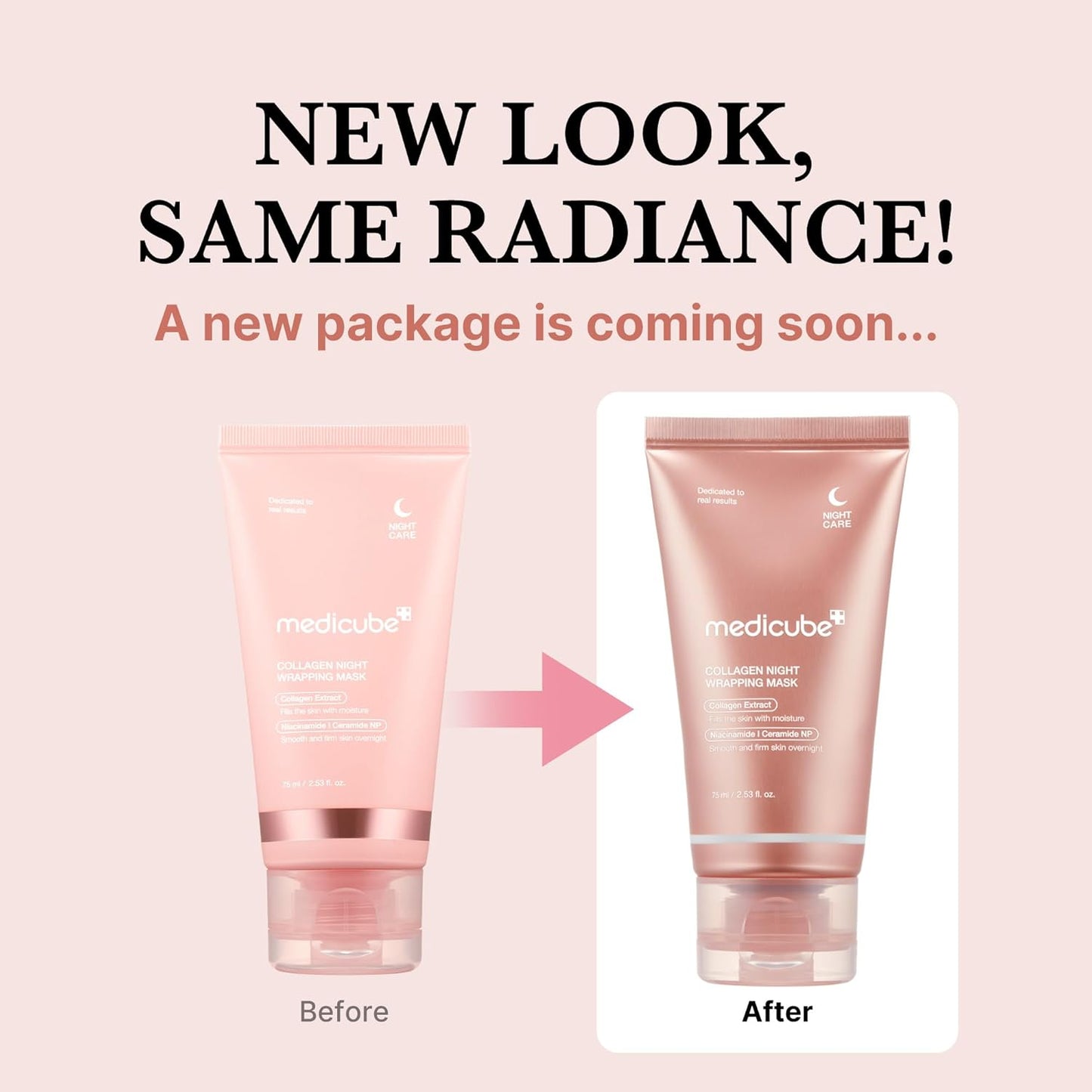 Medicube Collagen Overnight Wrapping Peel Off Facial Mask Pack