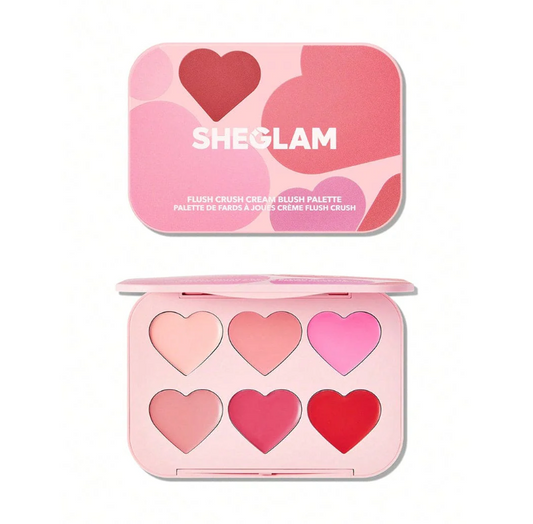 SHEGLAM Flush Crush Cream Blush Palette