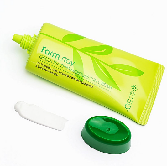 FARM STAY GREEN TEA MOISTURE SUN SCREEN