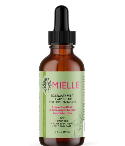 MIELLE Rosemary Mint Scalp & Hair Strengthening Oil